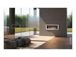Lareira| Lareira embutida a bioetanol Frame 1200 SimpleFire em com vidro Branco