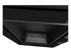 Lareira| Lareira embutida a bioetanol Frame 550 SimpleFire com vidro Preto