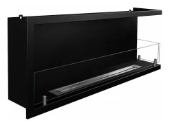Lareira embutida a bioetanol biofireplace de canto 120x45 SUTRI 120 DX^ Lareira