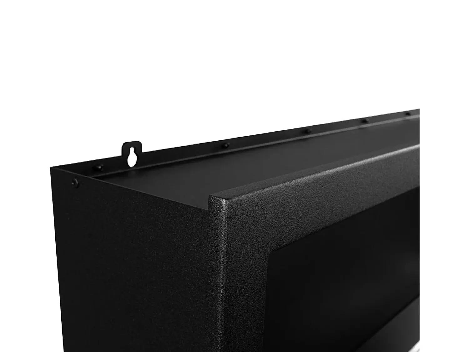 Lareira* Lareira embutida a bioetanol biofireplace de canto 90x45 SUTRI 90 DX Preto