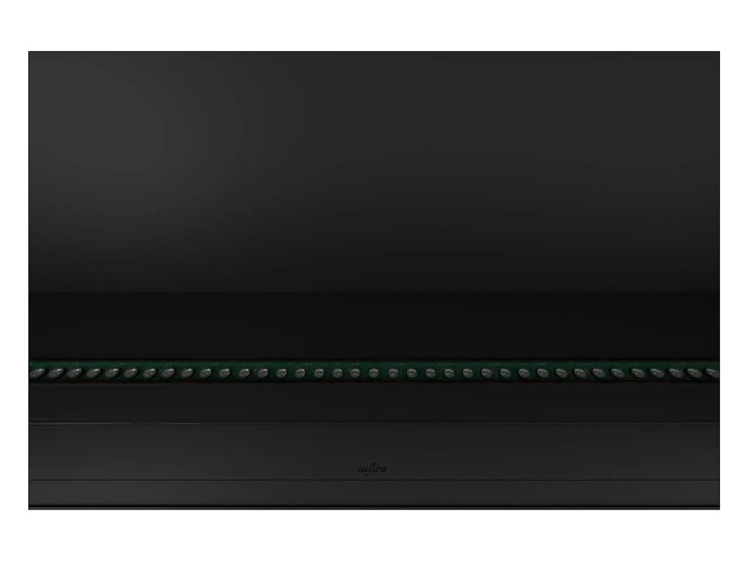 Lareira* Lareira embutida a vapor Invapo Inside 2200 - Chama multicolorida, efeito 3D e controle por aplicativo, tanque de 2,4 l - Recarga automática de 220 cm Preto