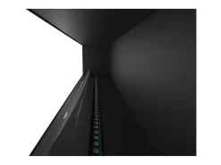 Lareira embutida a vapor Invapo Inside 2200 - Chama multicolorida, efeito 3D e controle por aplicativo, tanque de 2,4 l - 220 cm Preto