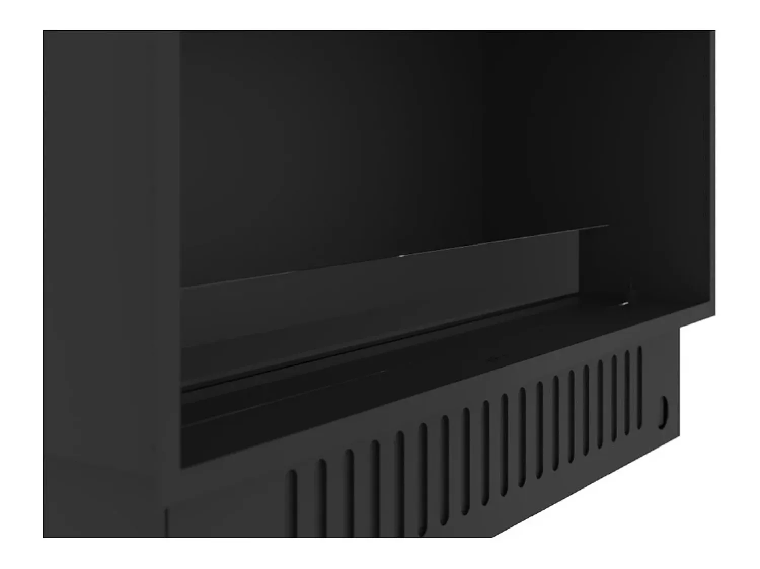 Clearance Lareira embutida a vapor Invapo Inside 1200 - Chama multicolorida, efeito 3D e controle por aplicativo, tanque de 2,4 l - Recarga automática de 123 cm Preto