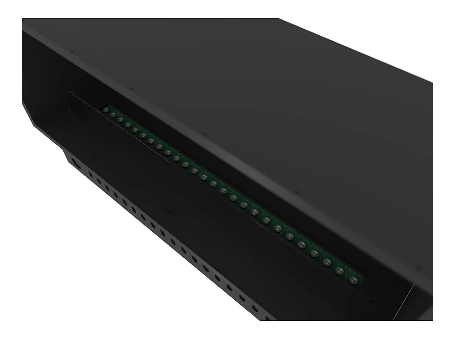 Clearance Lareira embutida a vapor Invapo Inside 1200 - Chama multicolorida, efeito 3D e controle por aplicativo, tanque de 2,4 l - Recarga automática de 123 cm Preto