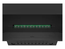 Lareira| Lareira embutida a vapor Invapo Inside 800 - Chama multicolorida, efeito 3D e controle por aplicativo, tanque de 1,2 l - 835 cm Preto
