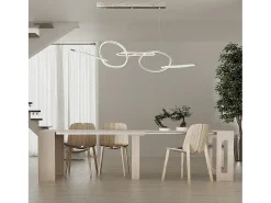 Consola| LAURA - Mesa de consola, 51,6 cm de profundidade / 3 m de comprimento - para 12 pessoas Natural claro