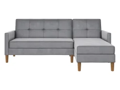 Hot Loft24 Lilly | Sofá-cama com arrumação Cinzento claro