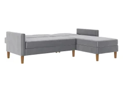 Hot Loft24 Lilly | Sofá-cama com arrumação Cinzento claro