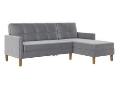 Hot Loft24 Lilly | Sofá-cama com arrumação Cinzento claro