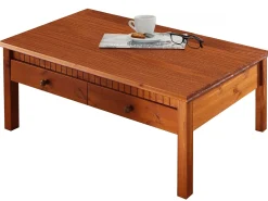 Best Loft24 Lisa | Mesa de centro 2 portas Cherry Natural claro