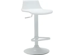 Discount Vente-unique Lote de 2 bancos altos CALAS - Polipropileno - Branco