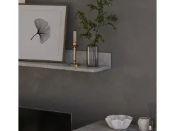 Móvel De Tv|Vicco Lowboard & Regal concreto/branco 139.8x35.3x38.9 berno Cinzento claro
