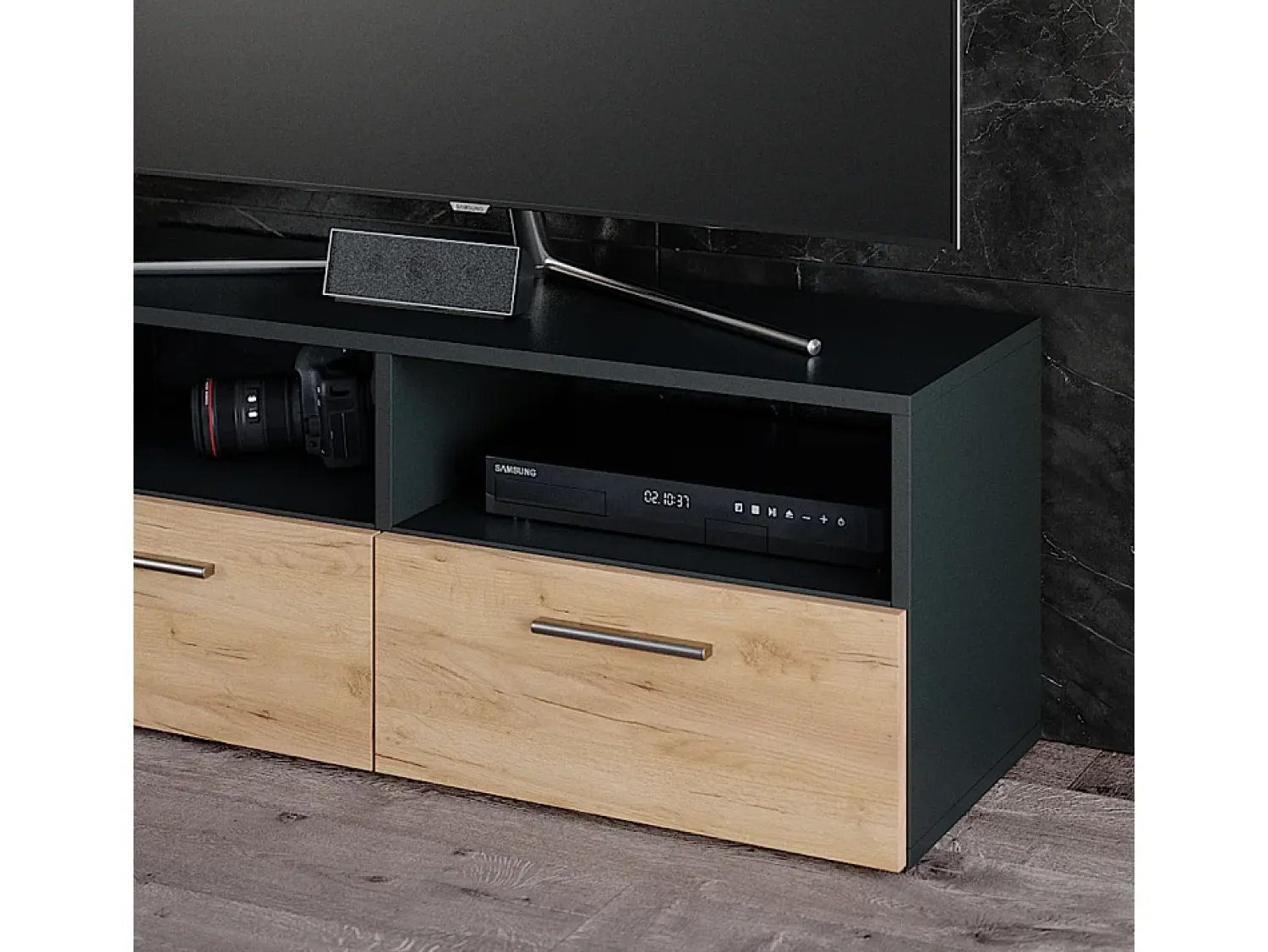 Vicco Lowboard antracite 95x33.2x38 diego^ Móvel De Tv