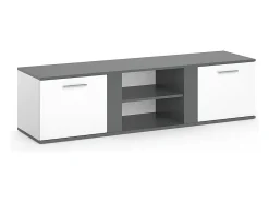 Móvel De Tv*Vicco Lowboard antracite 155x40x41 novelli Cinza antracite