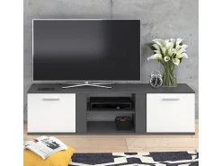 Móvel De Tv*Vicco Lowboard antracite 155x40x41 novelli Cinza antracite