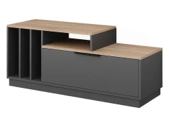 Móvel De Tv*Vicco Lowboard antracite/sonoma 120x40x49.9 betti Cinza antracite