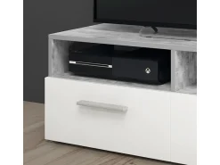Móvel De Tv|Vicco Lowboard betão 190x33.2x38 diego Cinzento claro