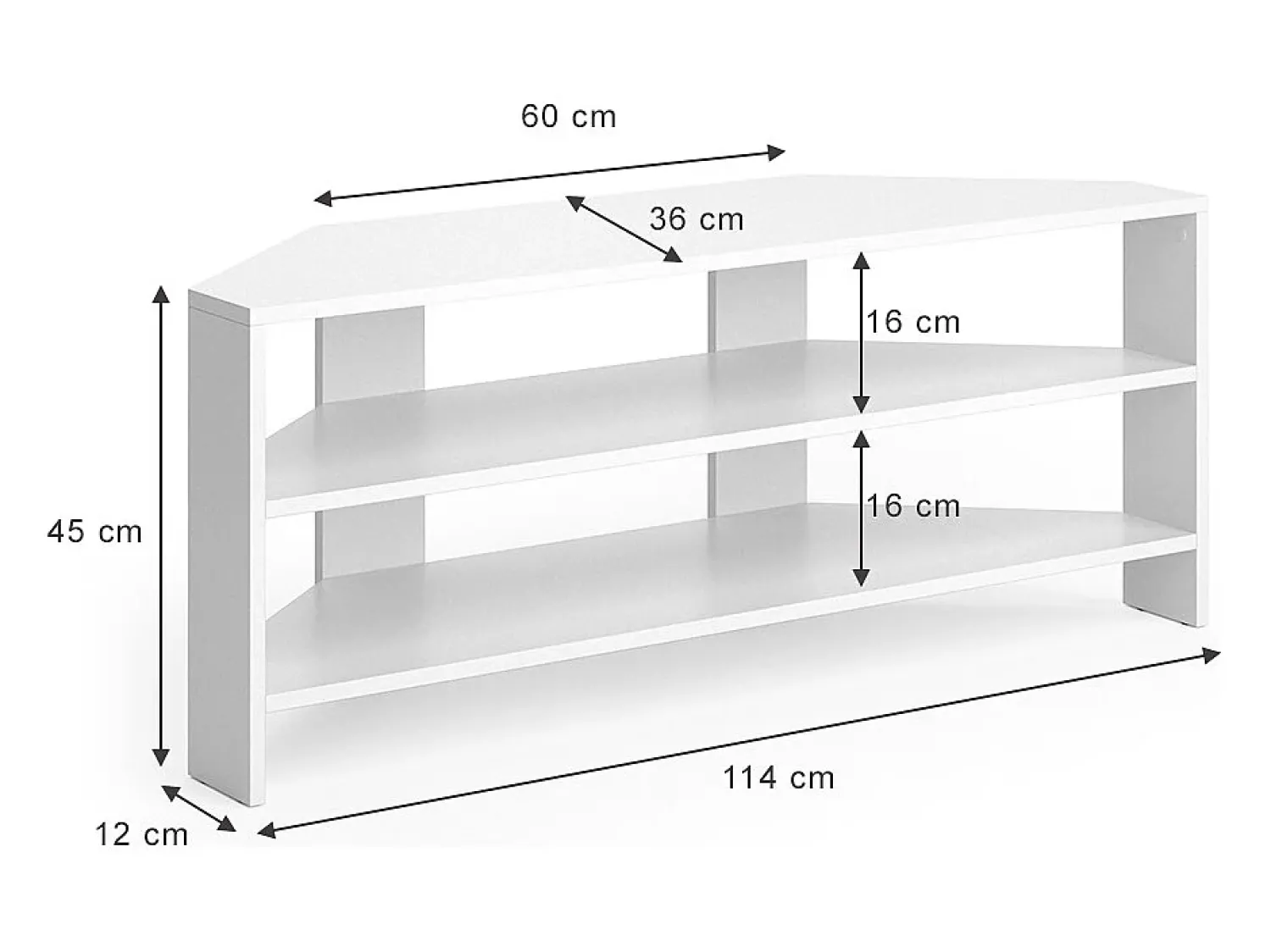 Vicco Lowboard 114x36x45^ Móvel De Tv