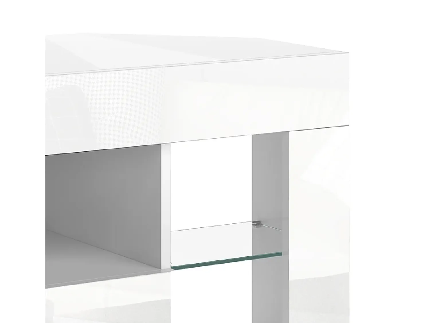 Móvel De Tv*Vicco Lowboard 100x40x50 denver Branco