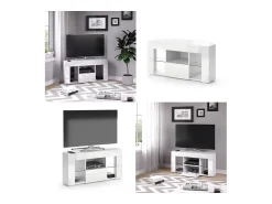 Móvel De Tv*Vicco Lowboard 100x40x50 denver Branco