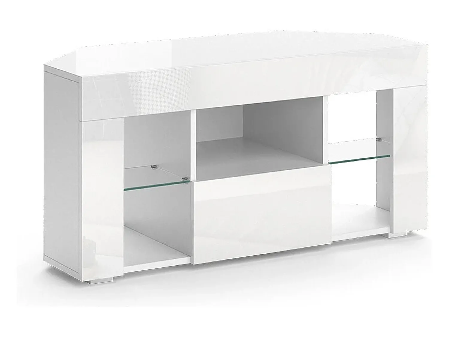 Móvel De Tv*Vicco Lowboard 100x40x50 denver Branco