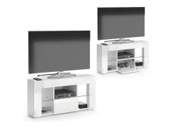 Móvel De Tv*Vicco Lowboard 100x40x50 denver Branco
