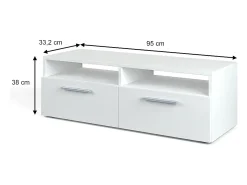 Vicco Lowboard 95x33.2x38 diego^ Móvel De Tv
