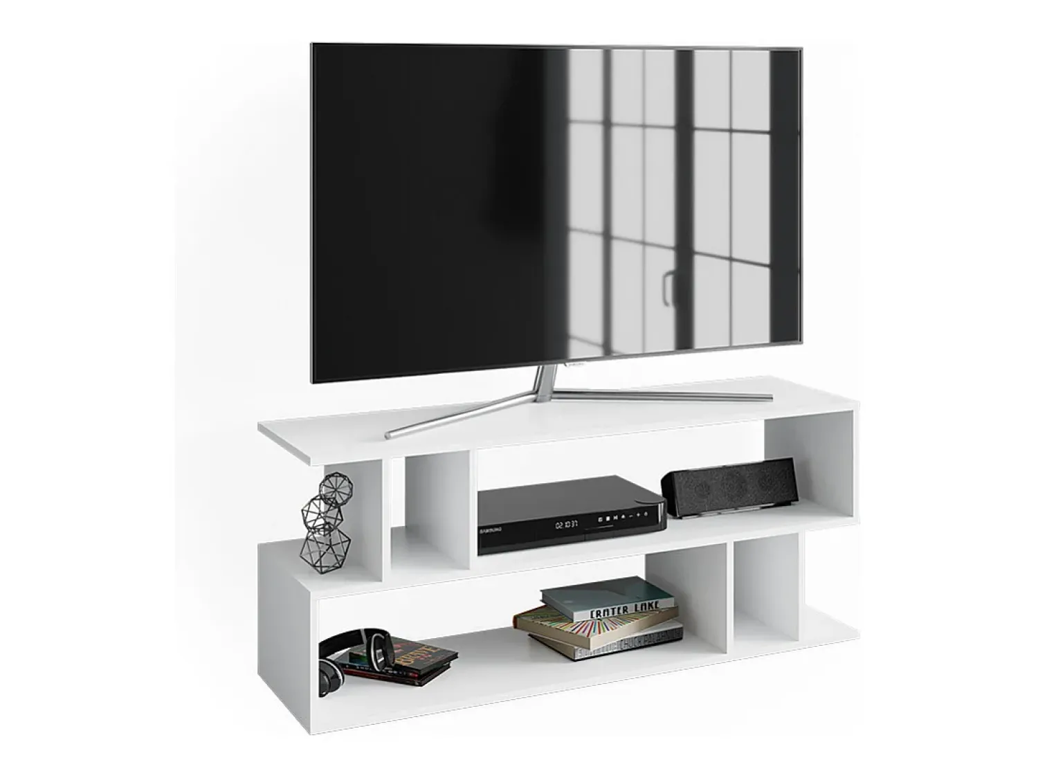 Móvel De Tv|Vicco Lowboard 120x35x50.6 karel Branco