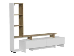 Móvel De Tv*Vicco Lowboard /carvalho 168.2x35x120 tavora Branco