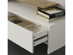 Móvel De Tv*Vicco Lowboard /carvalho 168.2x35x120 tavora Branco