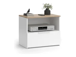 Móvel De Tv*Vicco Lowboard /sonoma 60x40x50 wido Branco