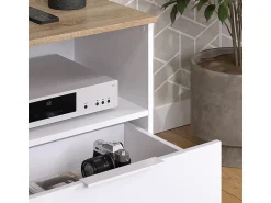 Móvel De Tv*Vicco Lowboard /sonoma 60x40x50 wido Branco