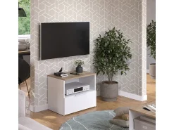 Móvel De Tv*Vicco Lowboard /sonoma 60x40x50 wido Branco