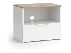 Móvel De Tv*Vicco Lowboard /sonoma 60x40x50 wido Branco