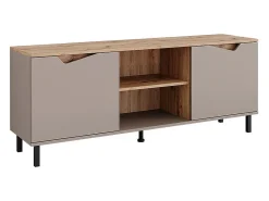 New Vicco Lowboard carvalho verde/artesanato 150x38x60 marelle Taupe