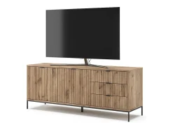Hot Vicco Lowboard carvalho viking 150x42x60 eliza Natural escuro