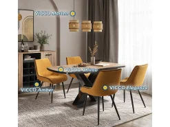 Móvel De Tv|Vicco Lowboard carvalho 150x38x48.5 amber Natural claro