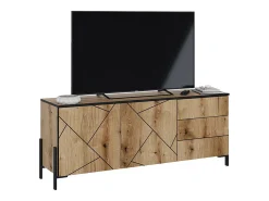 Móvel De Tv|Vicco Lowboard carvalho 150x39.7x60 hatto Natural claro