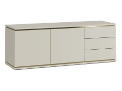 Móvel De Tv*Vicco Lowboard caxemira 135x42x48.6 linette Bege