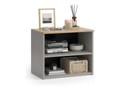 Sale Vicco Lowboard cinzento-bege 60x40x50 wido Taupe