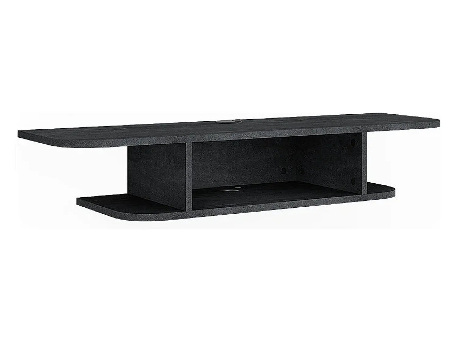 Best Vicco Lowboard concreto 105x30x18.2 lorio Preto