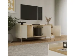 Vicco Lowboard 140x40x63 velina Creme
