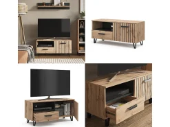 Móvel De Tv|Vicco Lowboard marrom 100.2x38x48.5 amber Castanho