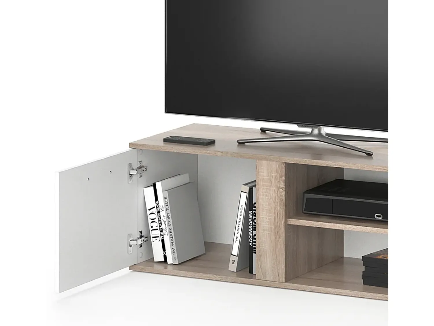 Móvel De Tv|Vicco Lowboard sonoma 155x40x41 novelli Natural claro