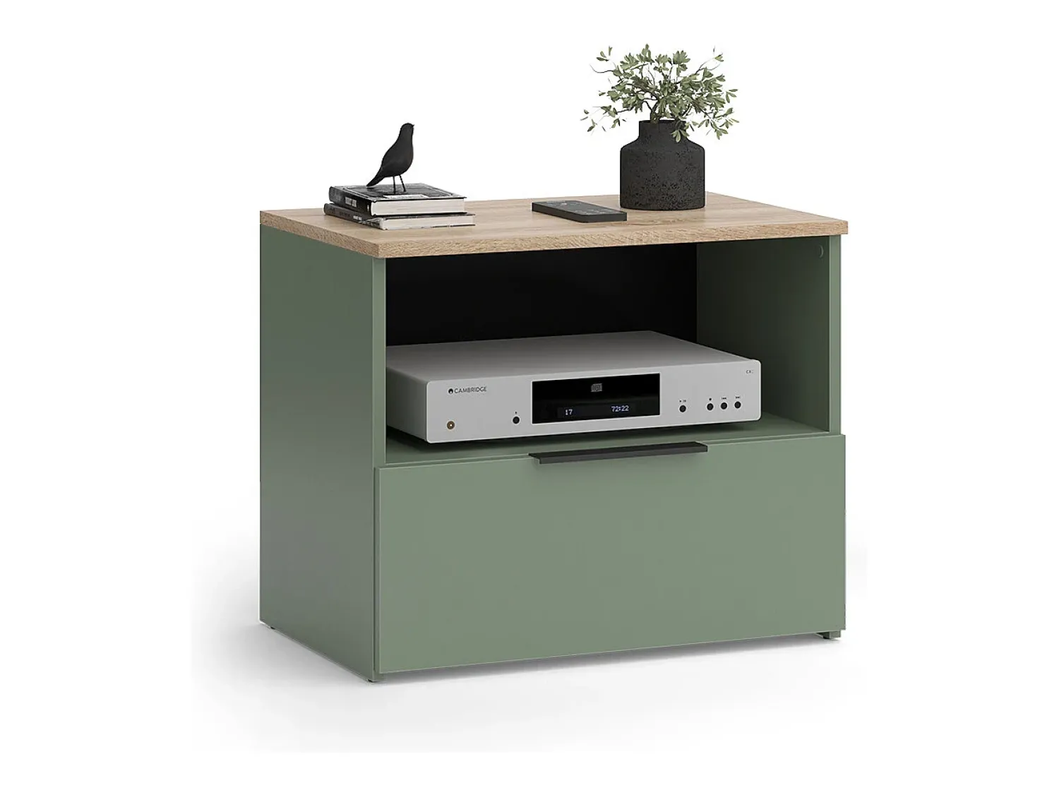 Móvel De Tv|Vicco Lowboard 60x40x50 wido Verde