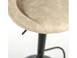 Homemania Max - Banqueta em microfibra com efeito veludo - Conjunto de 2 peças^ Banco