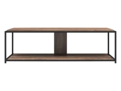 Móvel De Tv*Dorel Home Meera : Móvel inferior com 1 gaveta e 2 portas em branco / antracite Castanho