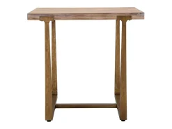 Mesa De Centro| Mesa Ankara Cm 80X80X76 Castanho