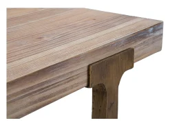 Mesa De Centro| Mesa Ankara Cm 80X80X76 Castanho