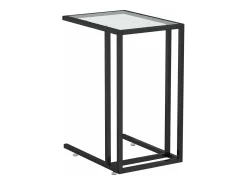 vidaxl Mesa apoio ao computador 50x35x65 cm vidro temp.^ Mesa De Apoio